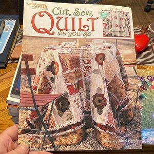 Cut Sew Quilt as you go by Sheri bignell